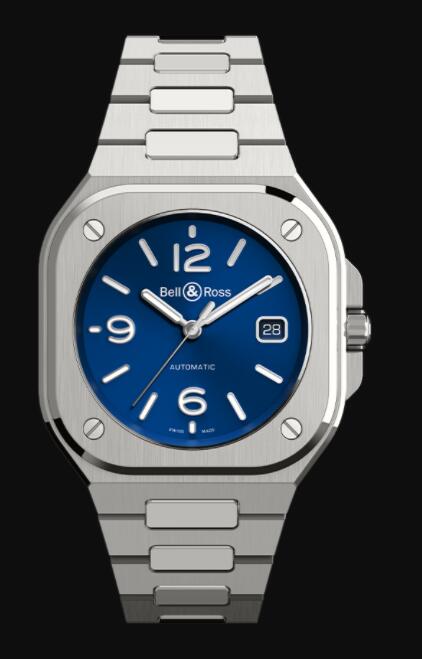 Bell & Ross BR 05 BLUE STEEL BR05A-BLU-ST/SST Replica watch - Click Image to Close